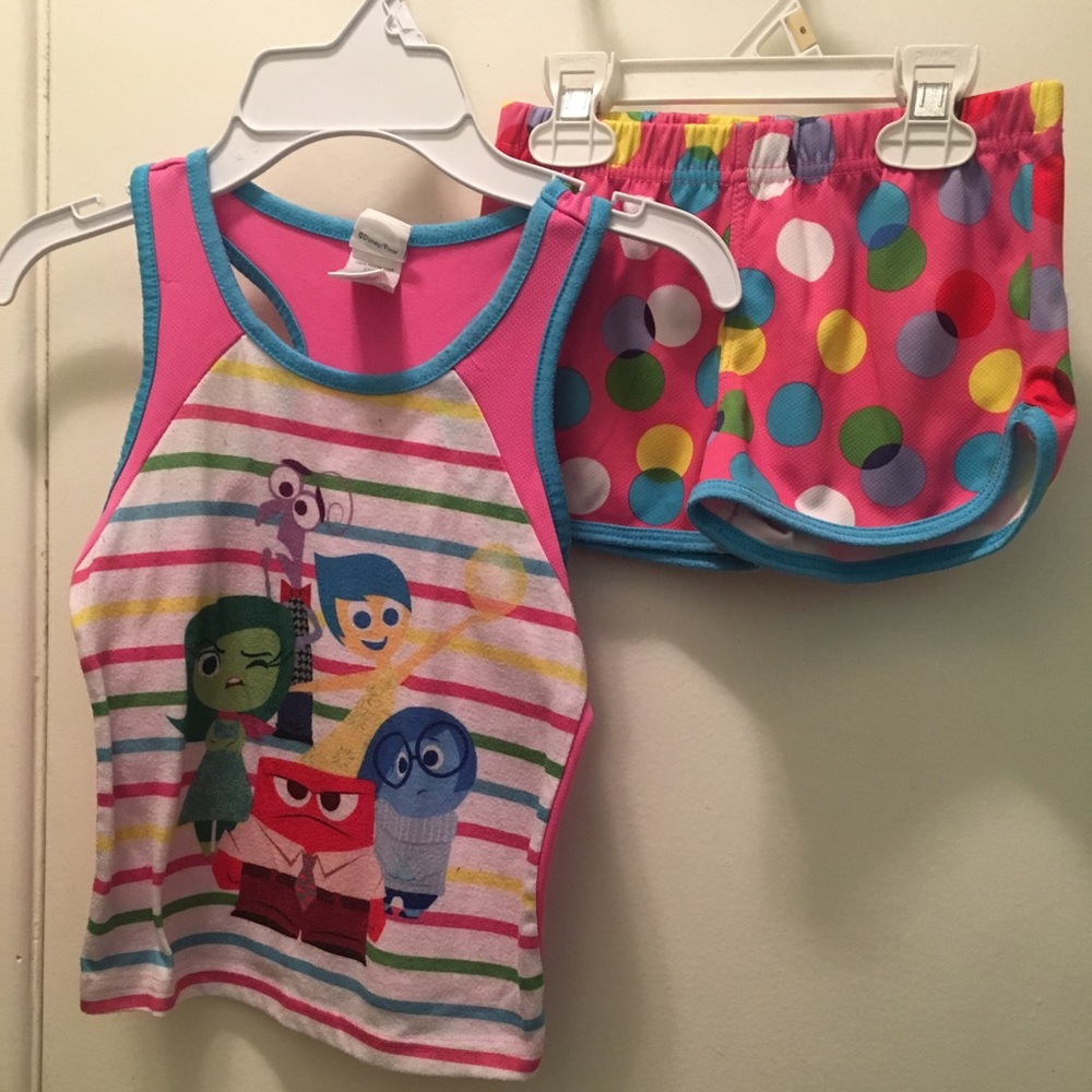 Disney’s Inside Out 2 Piece Pajama Set - Size XS